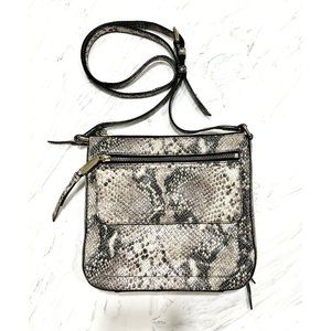 COLE HAAN Crossbody Purse Bag Snakeskin Leather Python Handbag